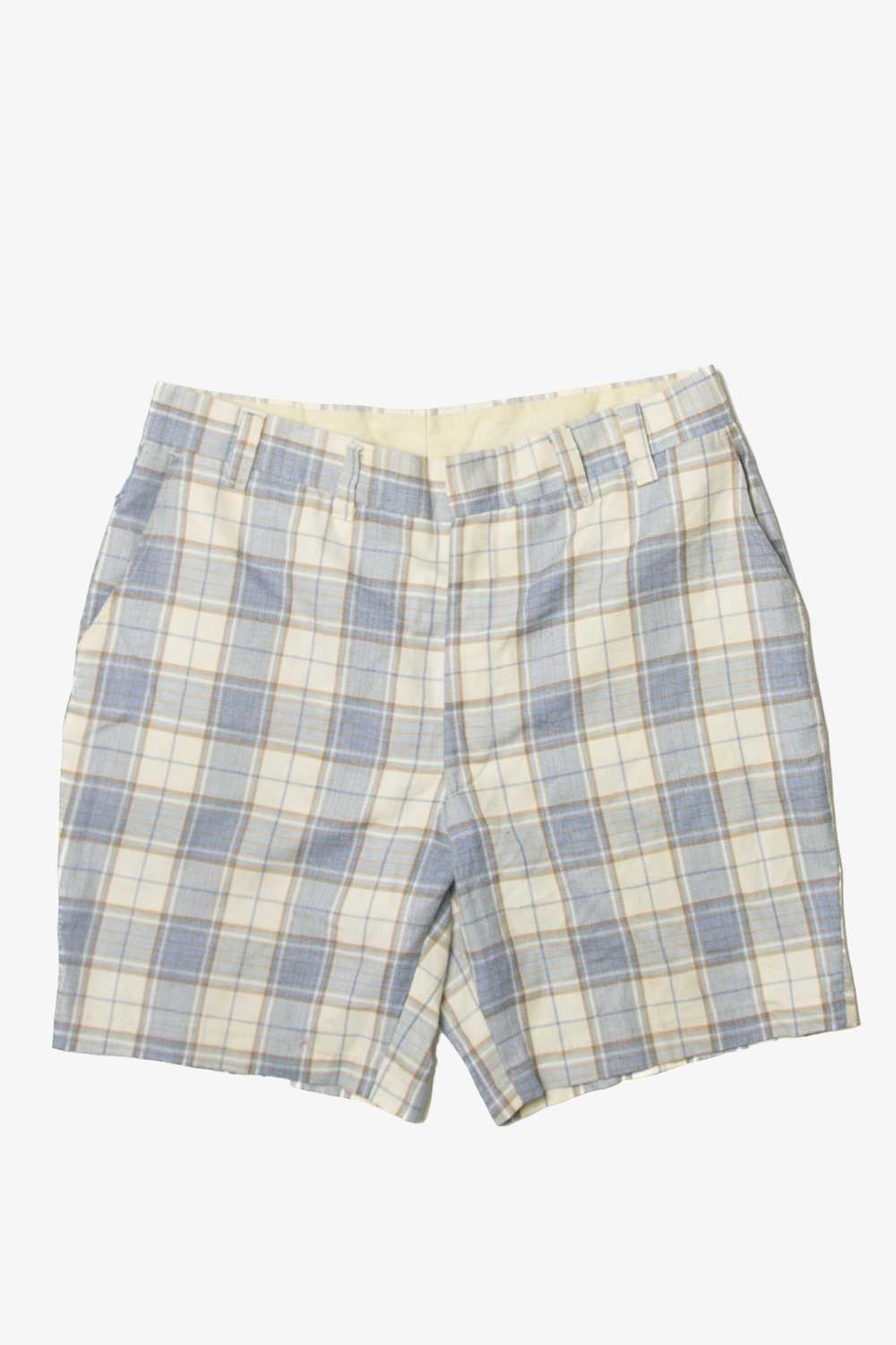 Vintage Checkered Shorts - image 1