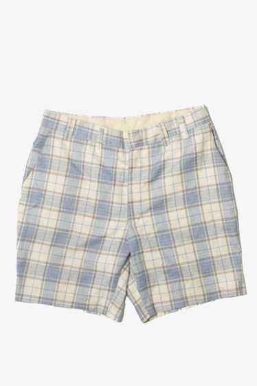 Vintage Checkered Shorts - image 1