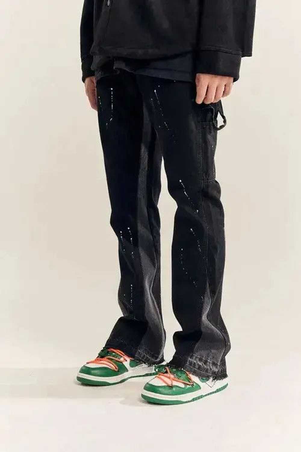 Japanese Brand × Jean × Streetwear Splattered Pai… - image 2