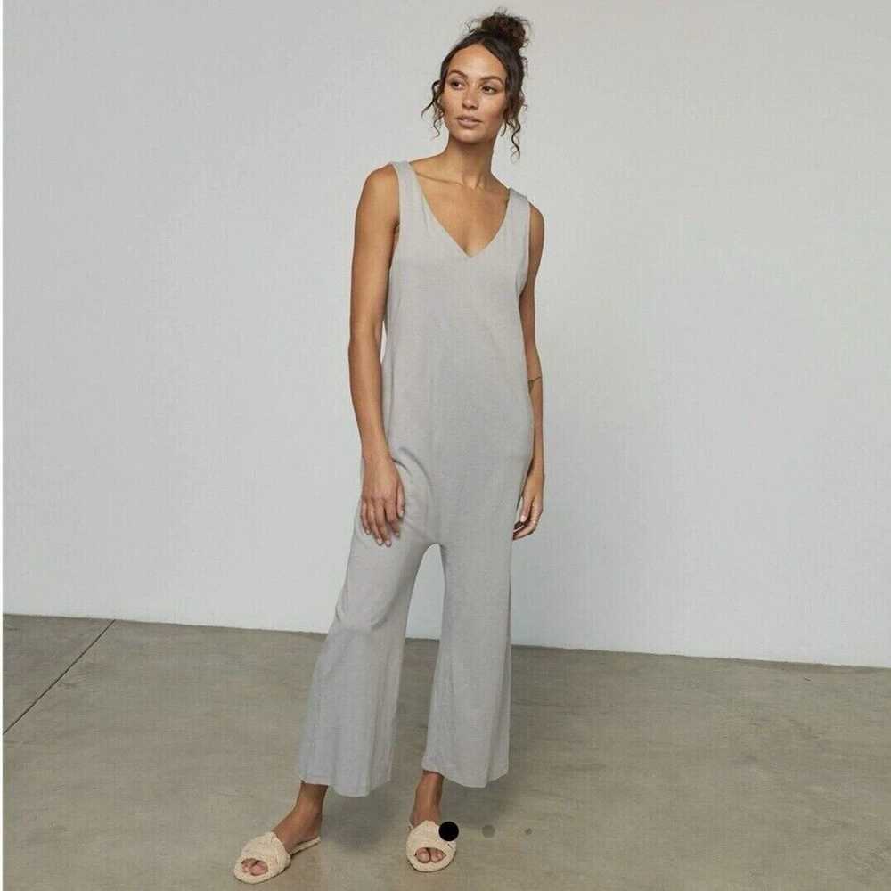 Lunya Lunya Restore Sleeveless Cropped Jumpsuit P… - image 1