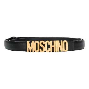 Moschino Leather belt