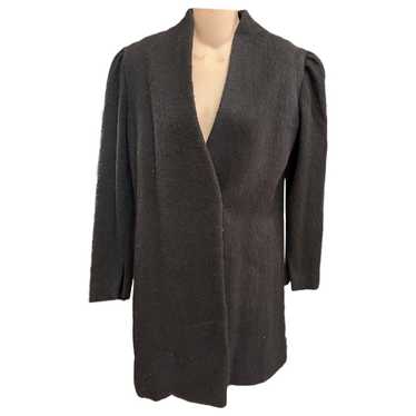 Halston Wool cardi coat