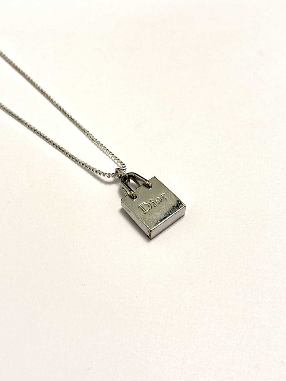 Dior Christian Dior Bag Pendant on Chain/Necklace - image 3