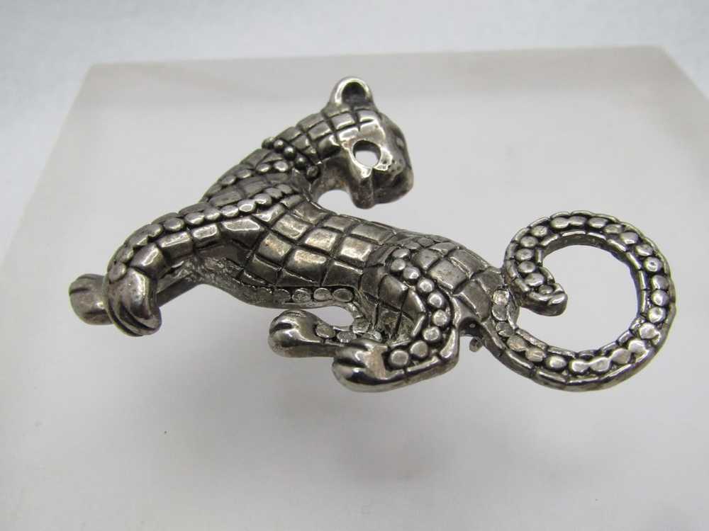 Vintage Puma, Big Cat Brooch, 1970's-1980's - image 4