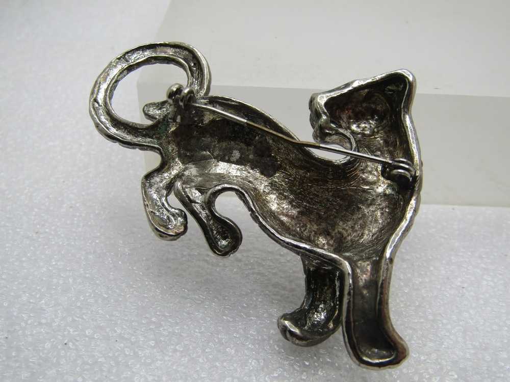 Vintage Puma, Big Cat Brooch, 1970's-1980's - image 5