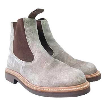 Trickers London Leather ankle boots