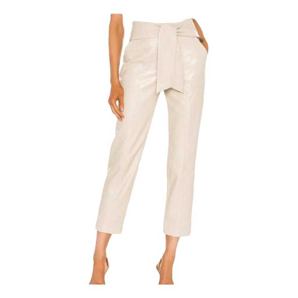 Jonathan Simkhai Vegan leather straight pants - image 2