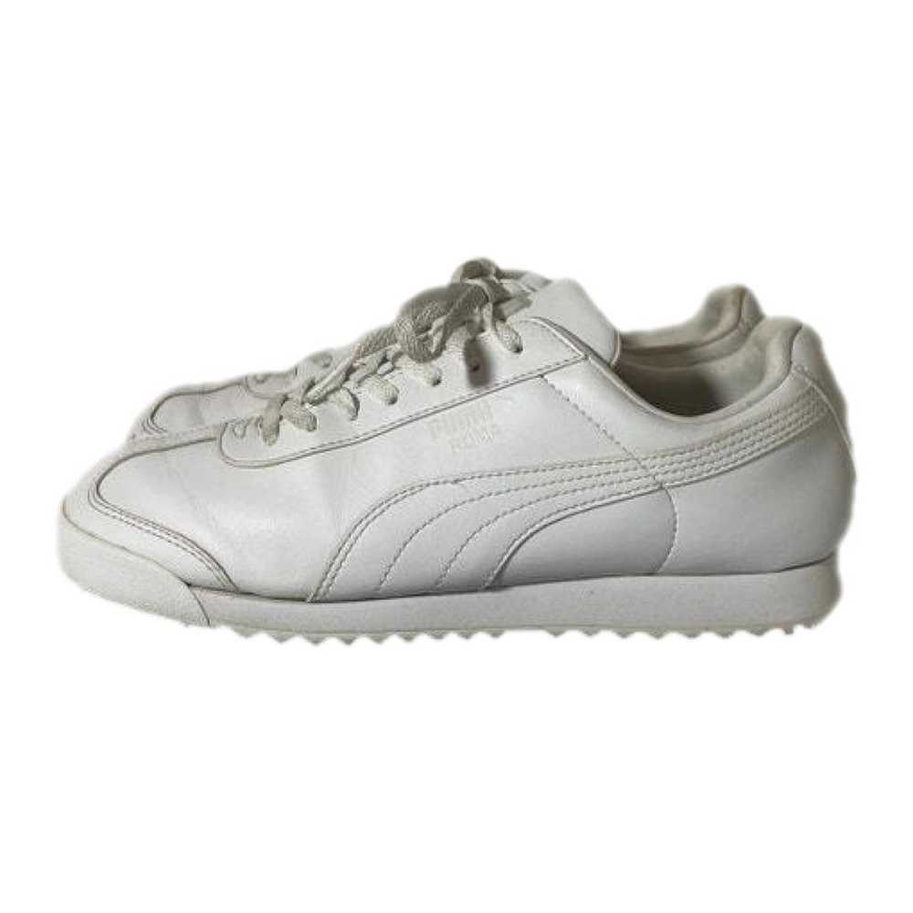 Puma Leather low trainers - image 1