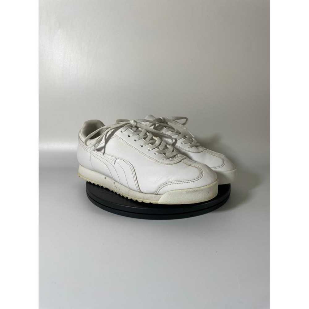 Puma Leather low trainers - image 2