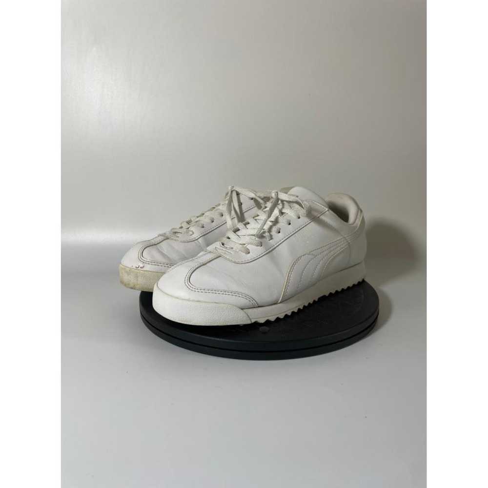 Puma Leather low trainers - image 3