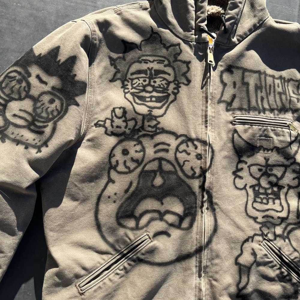 1 Of 1 × Carhartt × Custom Airbrushed Carhartt ja… - image 3