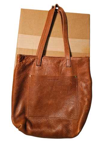 Portland Leather Crossbody Tote