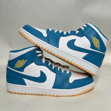 Jordan Brand Nike Air Jordan 1 Mid “Aquatone/Cele… - image 1