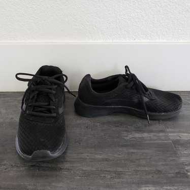 Designer Black Balance Mesh Detailed Sneaks