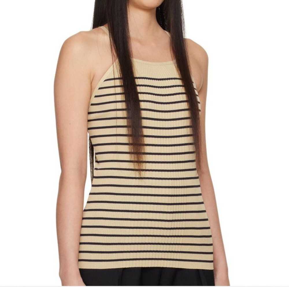 LOW CLASSIC LOW CLASSIC : Beige Striped Adjustabl… - image 2