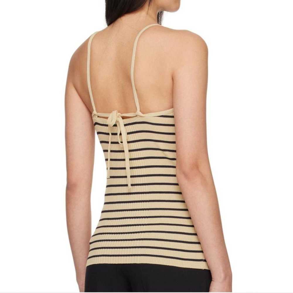 LOW CLASSIC LOW CLASSIC : Beige Striped Adjustabl… - image 3