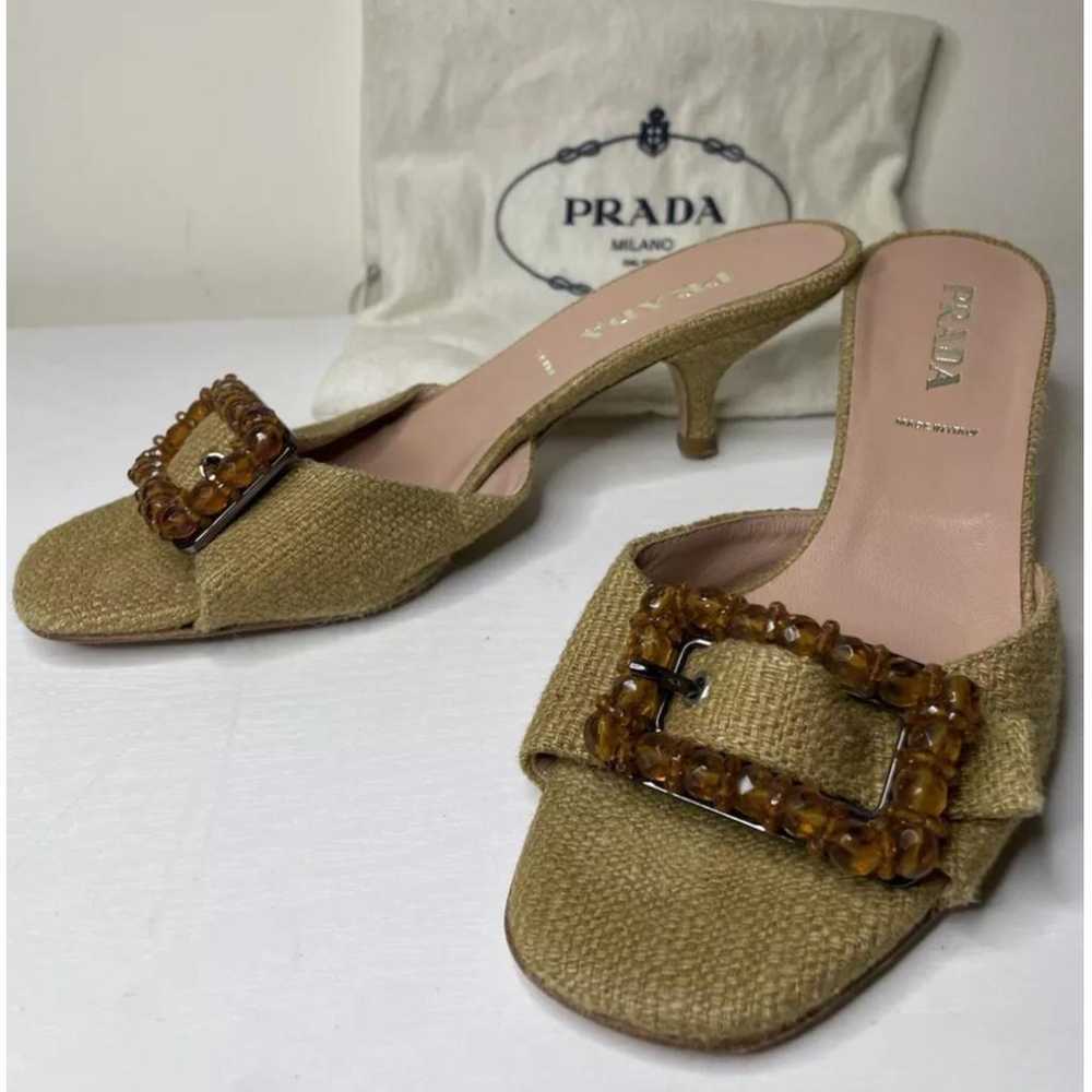 Prada Leather sandals - image 2