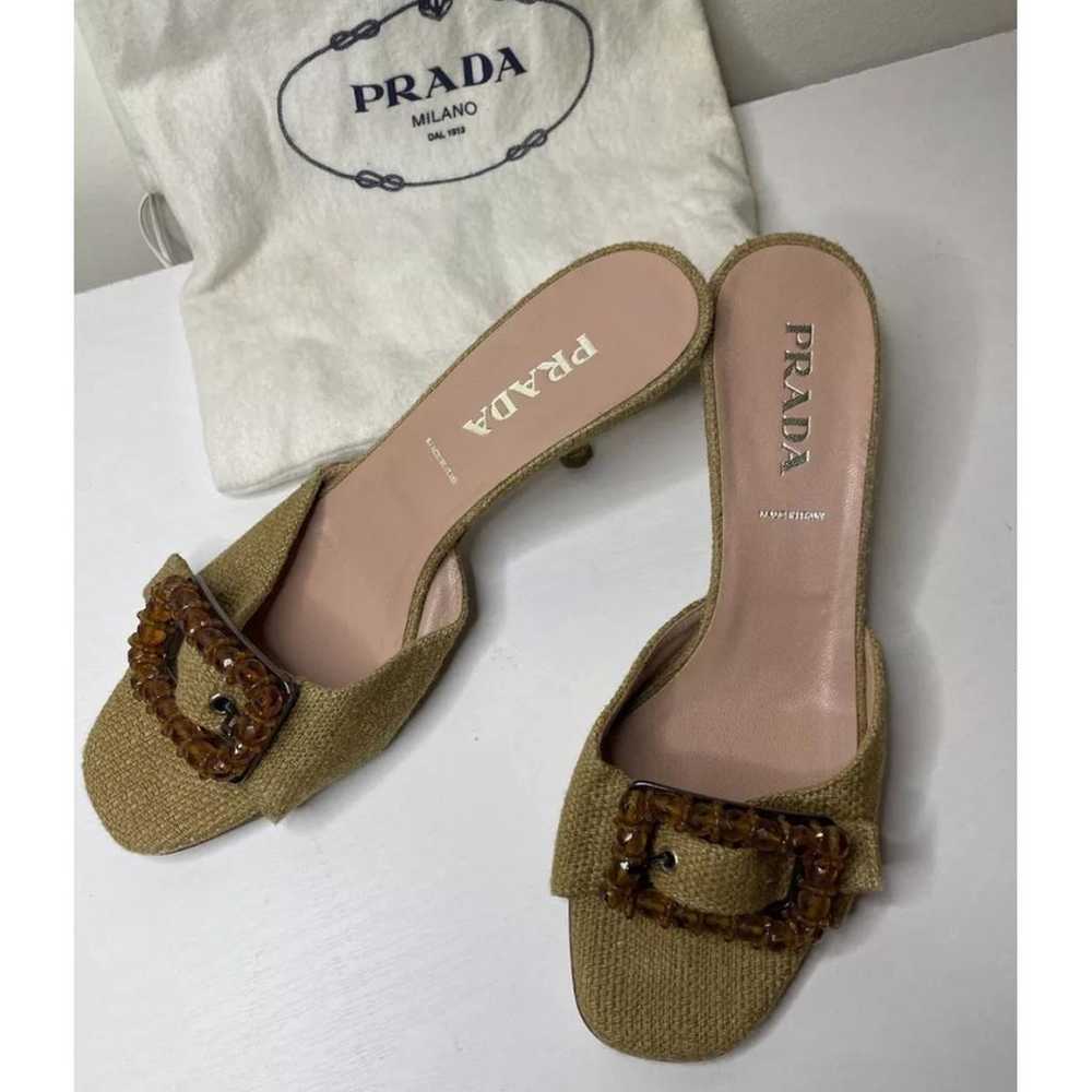 Prada Leather sandals - image 4