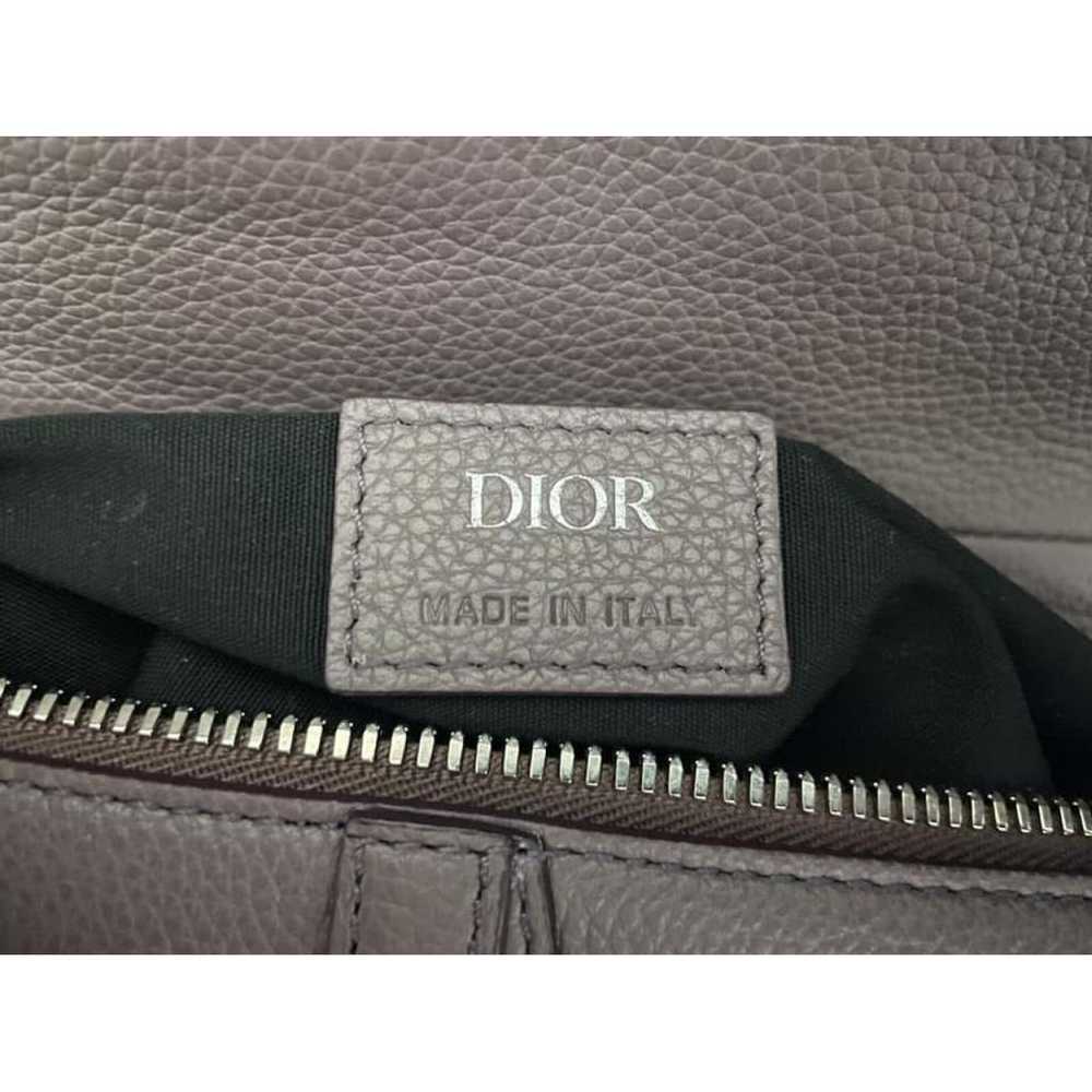 Dior Homme Saddle leather bag - image 8