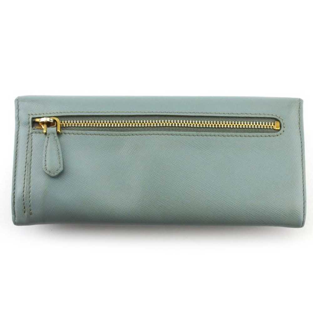 Prada Long Wallet with Zipper Wallet Women s Ribb… - image 2