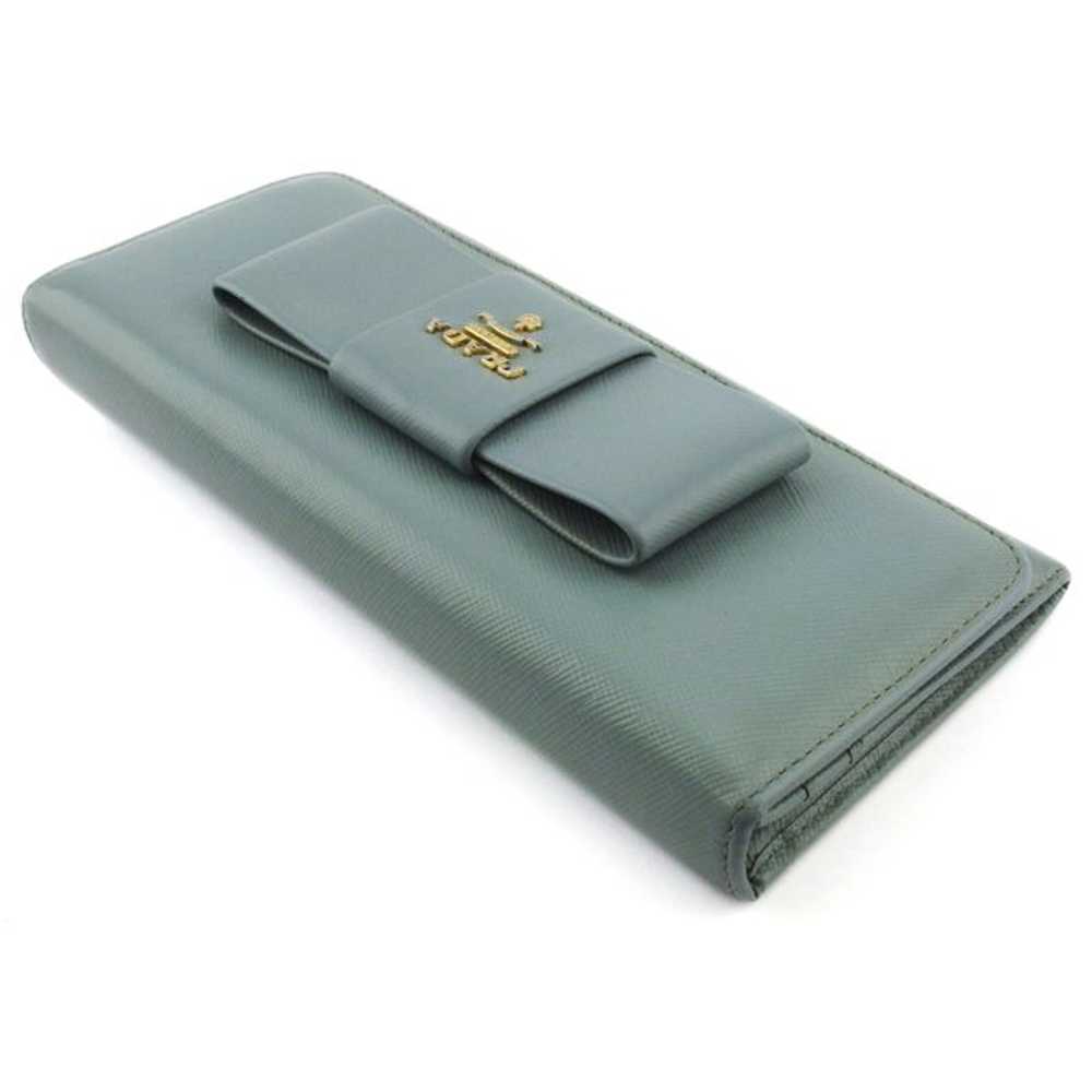 Prada Long Wallet with Zipper Wallet Women s Ribb… - image 3