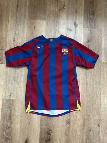 F.C. Barcelona × Nike × Vintage F.C Barcelona Foot