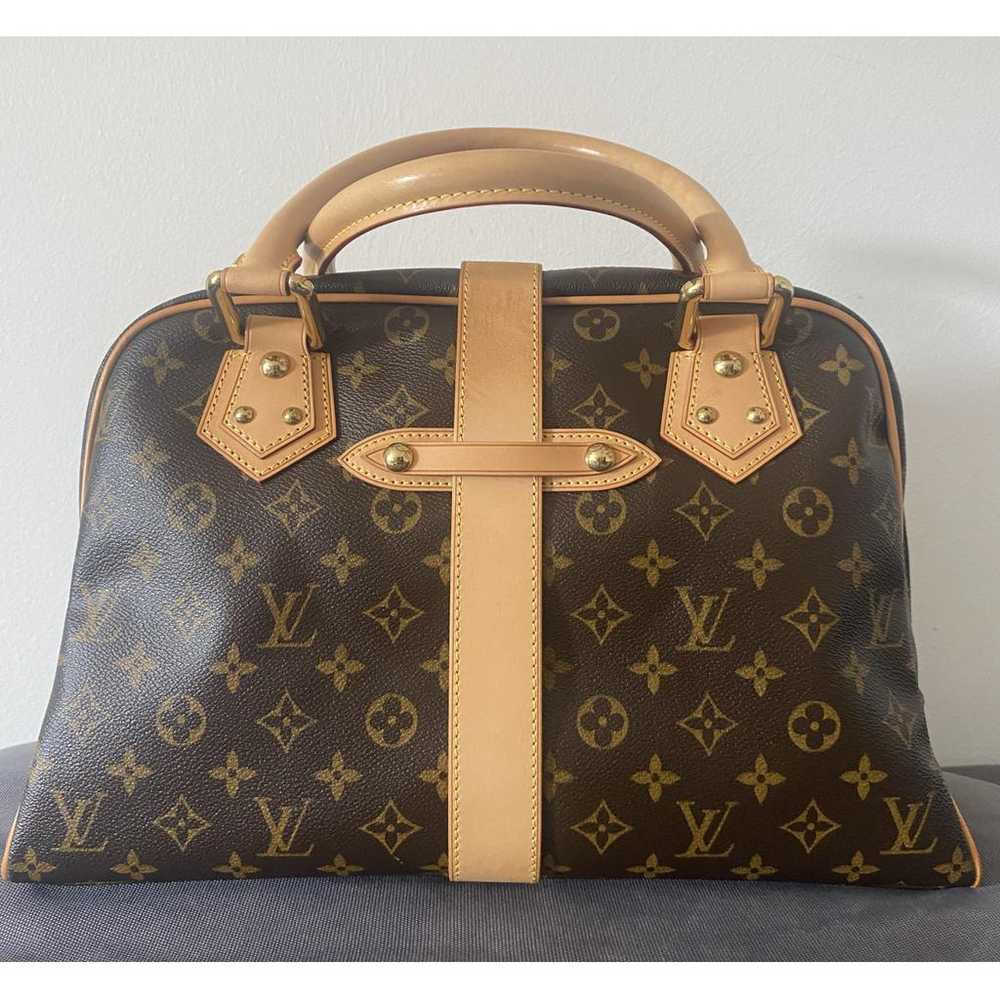 Louis Vuitton Manhattan leather handbag - image 2