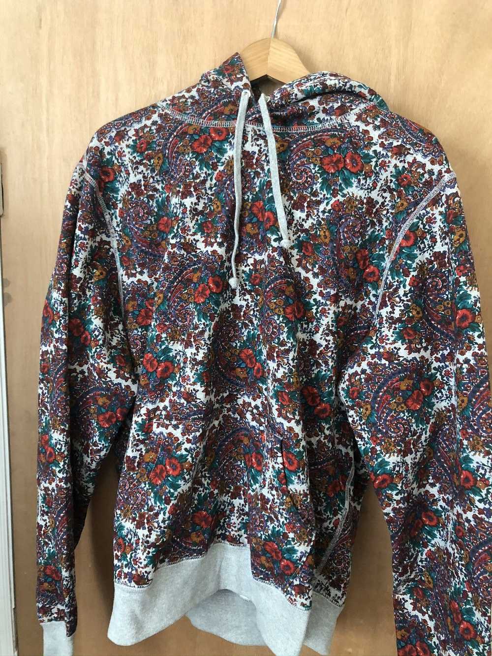 Noah Noah NY Paisley Print Hoodie - image 1