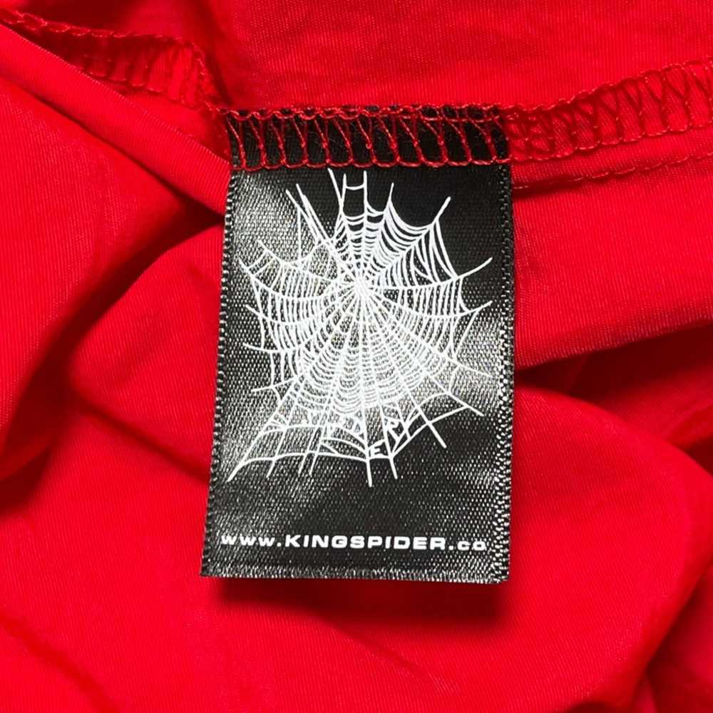 Spider Worldwide OG Web V2 Double Layer Shorts Red - image 5