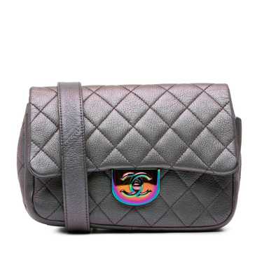 Chanel Chanel Small Iridescent Goatskin Double Ca… - image 1