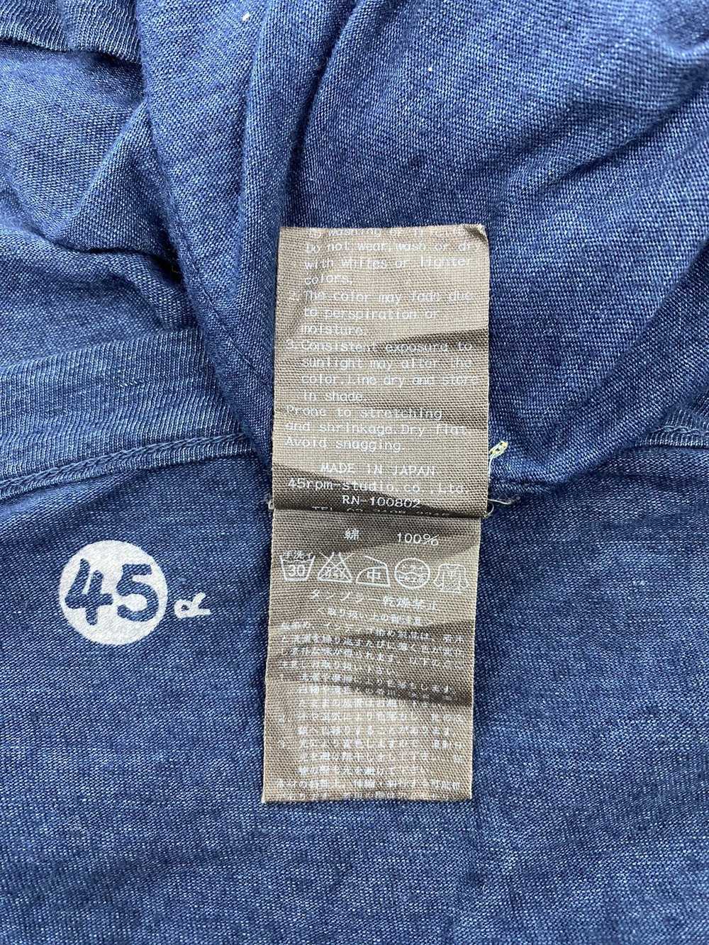 45rpm × Indigo × Japanese Brand 45rpm Indigo Ponc… - image 11