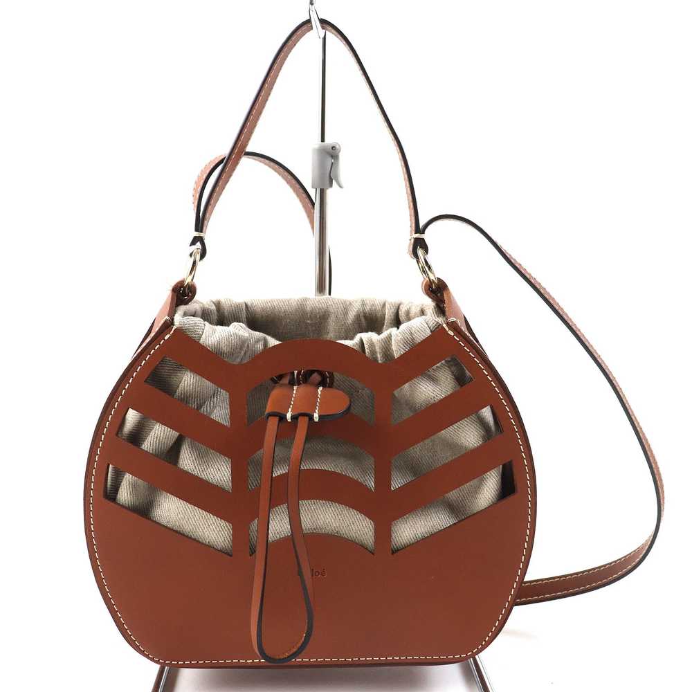 Chloe Shoulder Bag CHC22US479G07247 leather Brown… - image 1