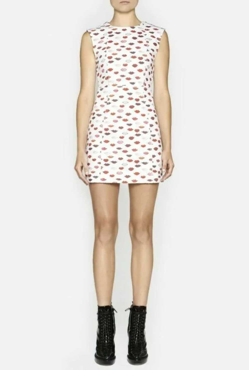 Camilla & Marc C&M Cherry Lips Print Mini Dress - image 1