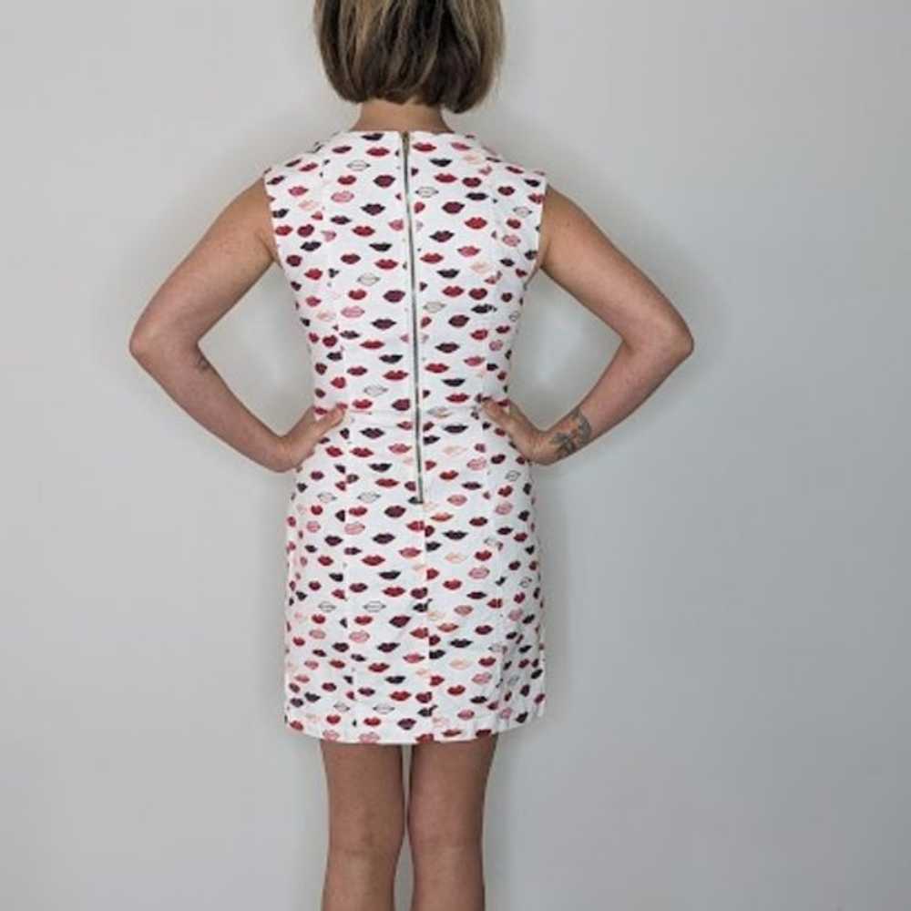 Camilla & Marc C&M Cherry Lips Print Mini Dress - image 3