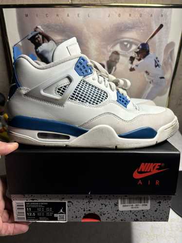 Jordan Brand Air Jordan 4 Retro Military Blue 2024 - image 1