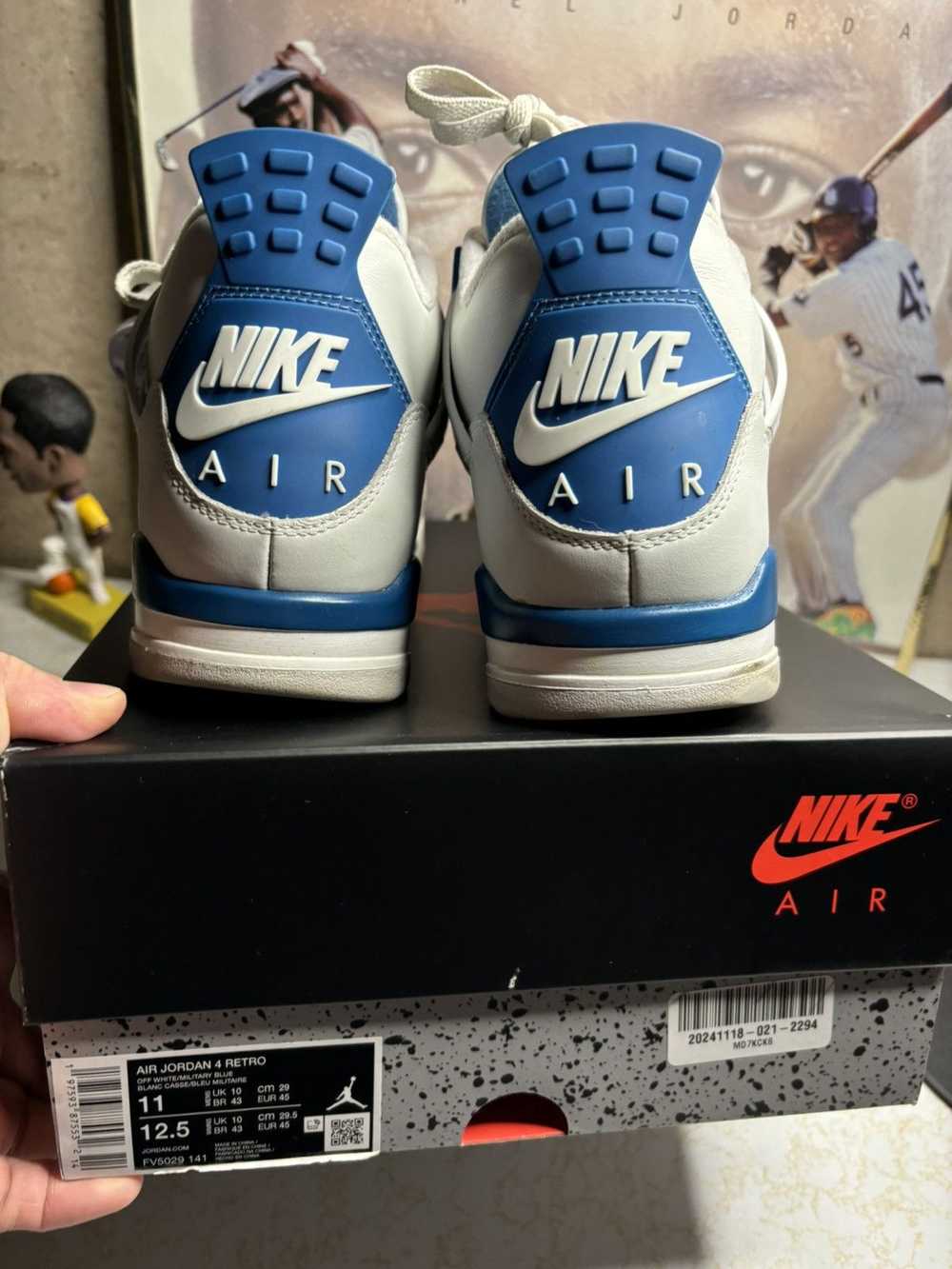 Jordan Brand Air Jordan 4 Retro Military Blue 2024 - image 7