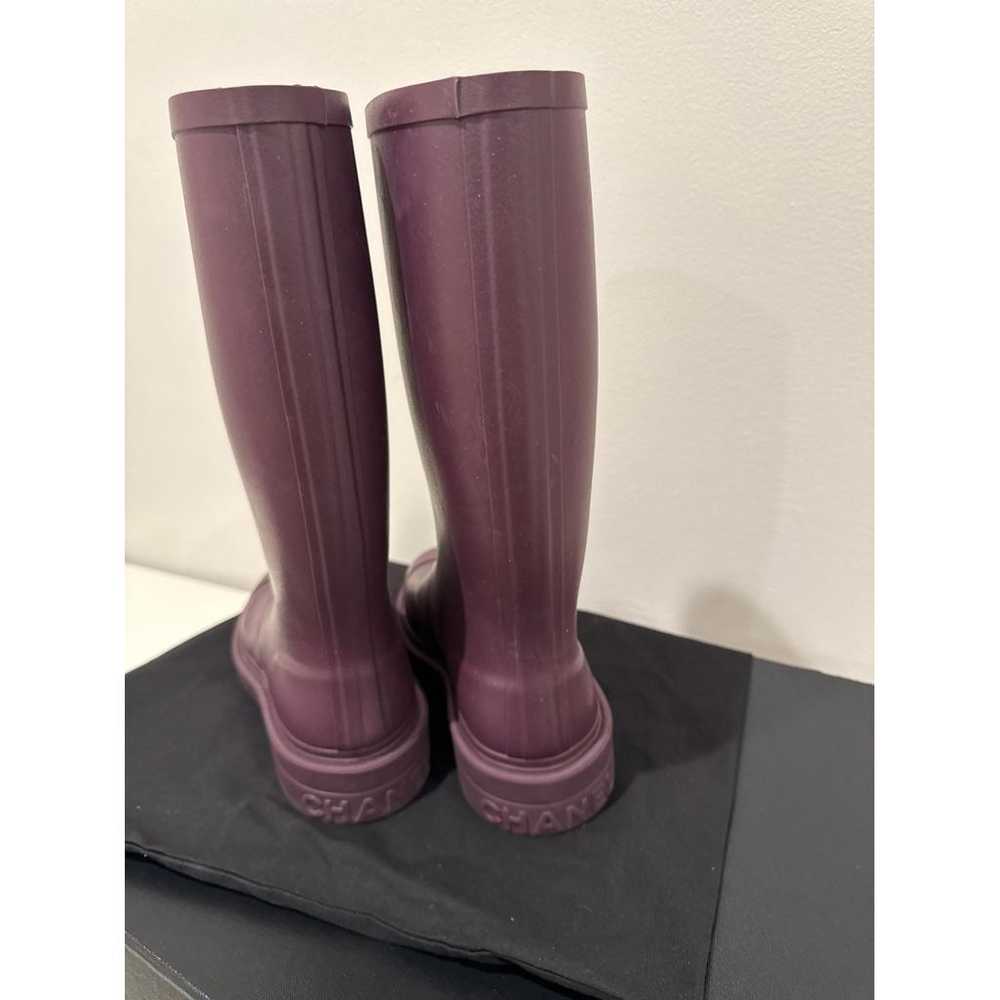 Chanel Wellington boots - image 3