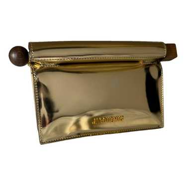 Jacquemus La Pochette Rond Carré leather clutch ba