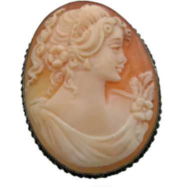 Vintage Sterling Italian Signed G. Borriello Cameo