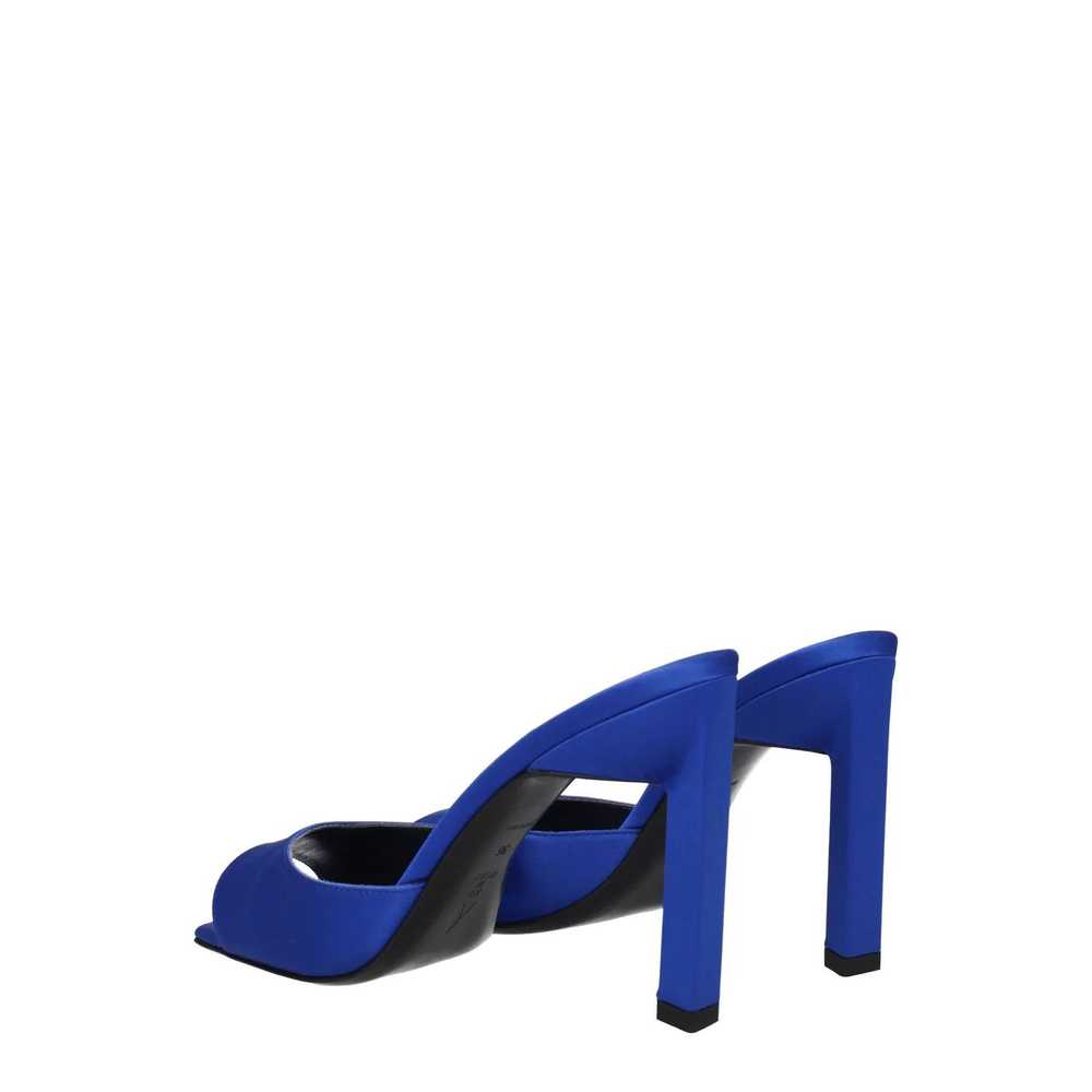 The Attico ob1o1e1224 Satin Sandals in Blue - image 4