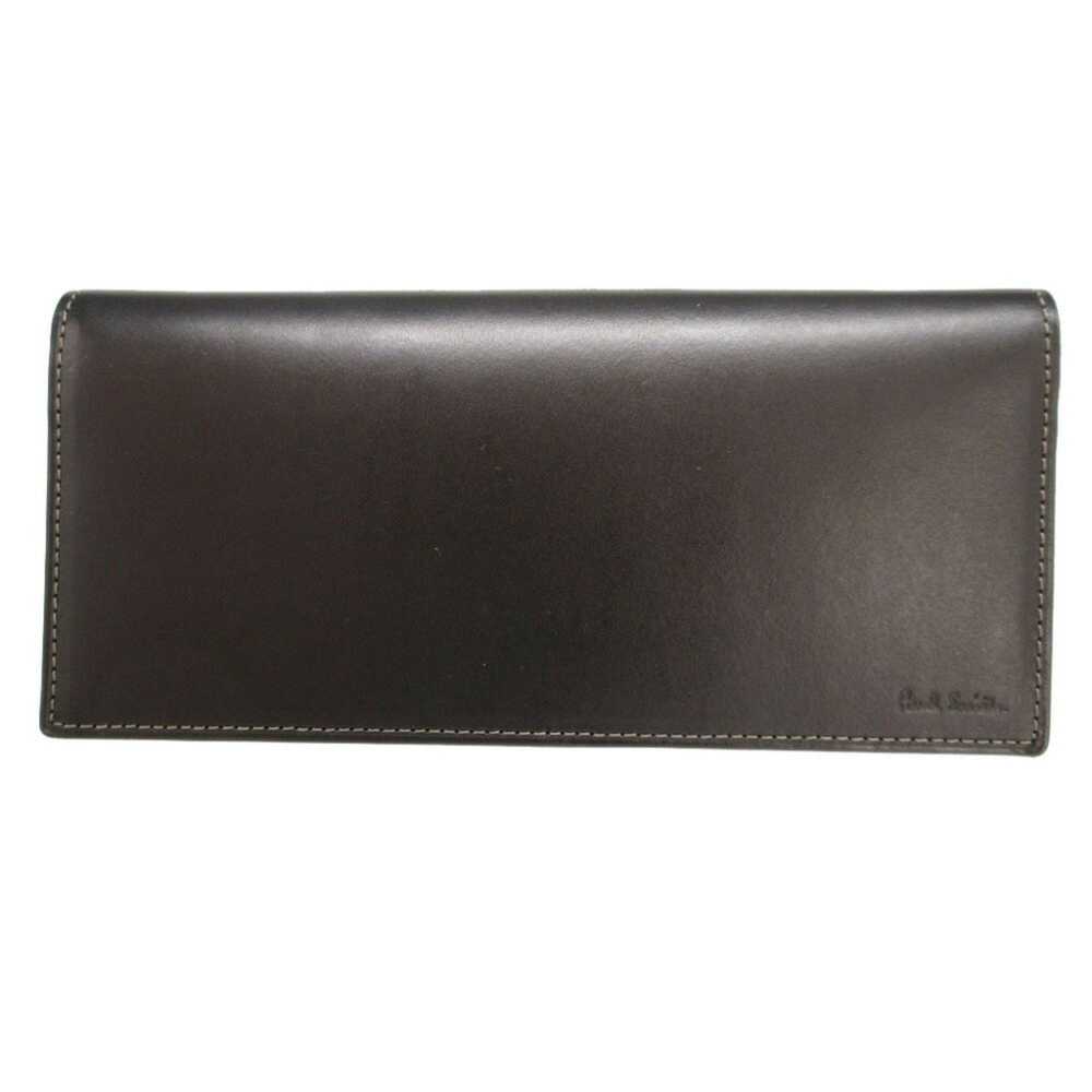 Paul Smith Paul Smith Leather Black Bi-fold Long … - image 1