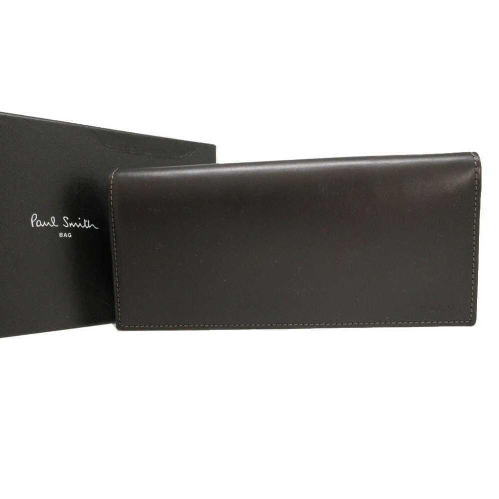 Paul Smith Paul Smith Leather Black Bi-fold Long … - image 3