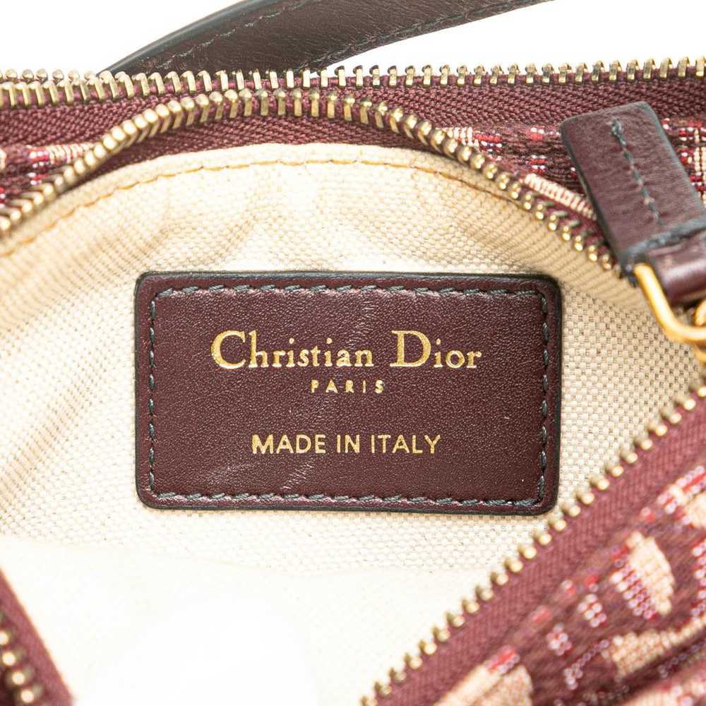 Dior Saddle leather crossbody bag - image 7