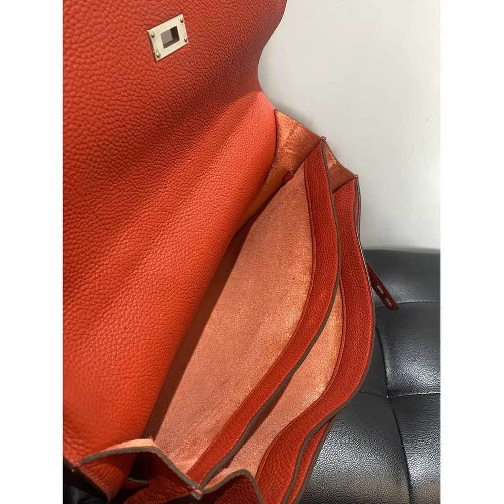 Hermès Kelly dépêches leather bag - image 12