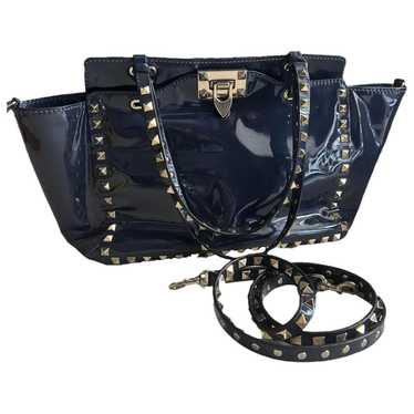 Valentino Garavani Rockstud patent leather handbag - image 1