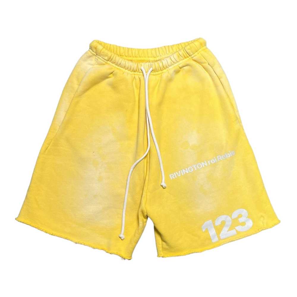 RRR-123 RRR123 Gym Bag CVA Sweatshorts Yellow - image 1