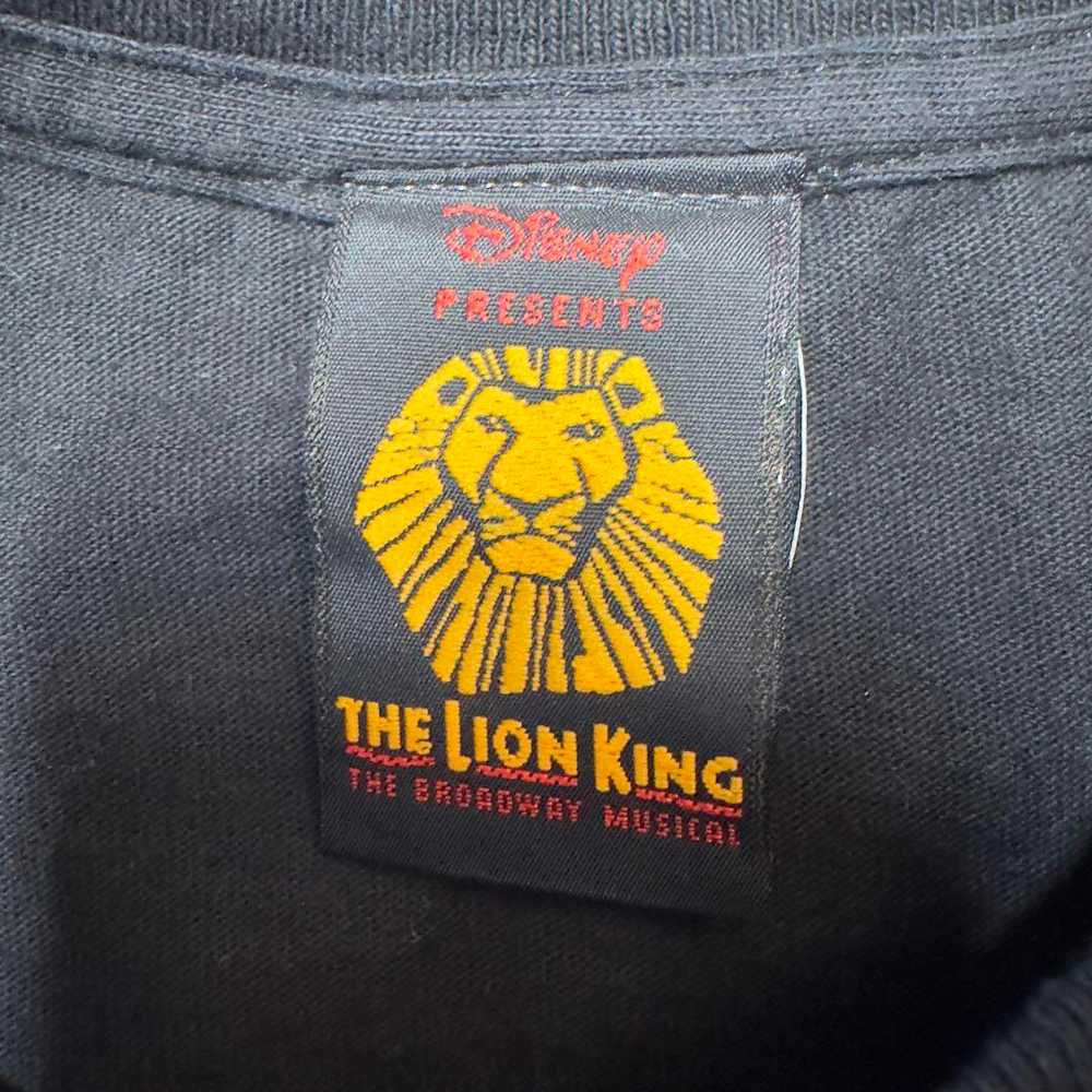 Disney Lion King Scar T-Shirt 90s Vintage Size M … - image 3