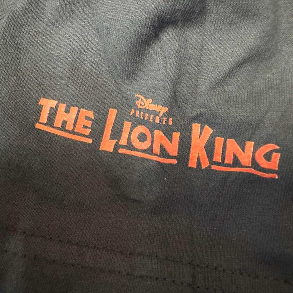 Disney Lion King Scar T-Shirt 90s Vintage Size M … - image 5