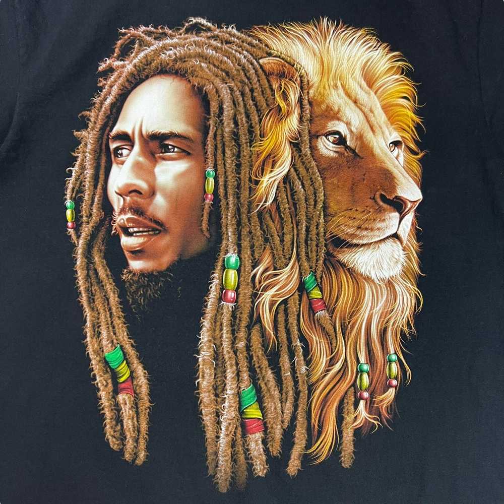 Bob Marley × Vintage Vintage Y2K Bob Marley Lion … - image 4