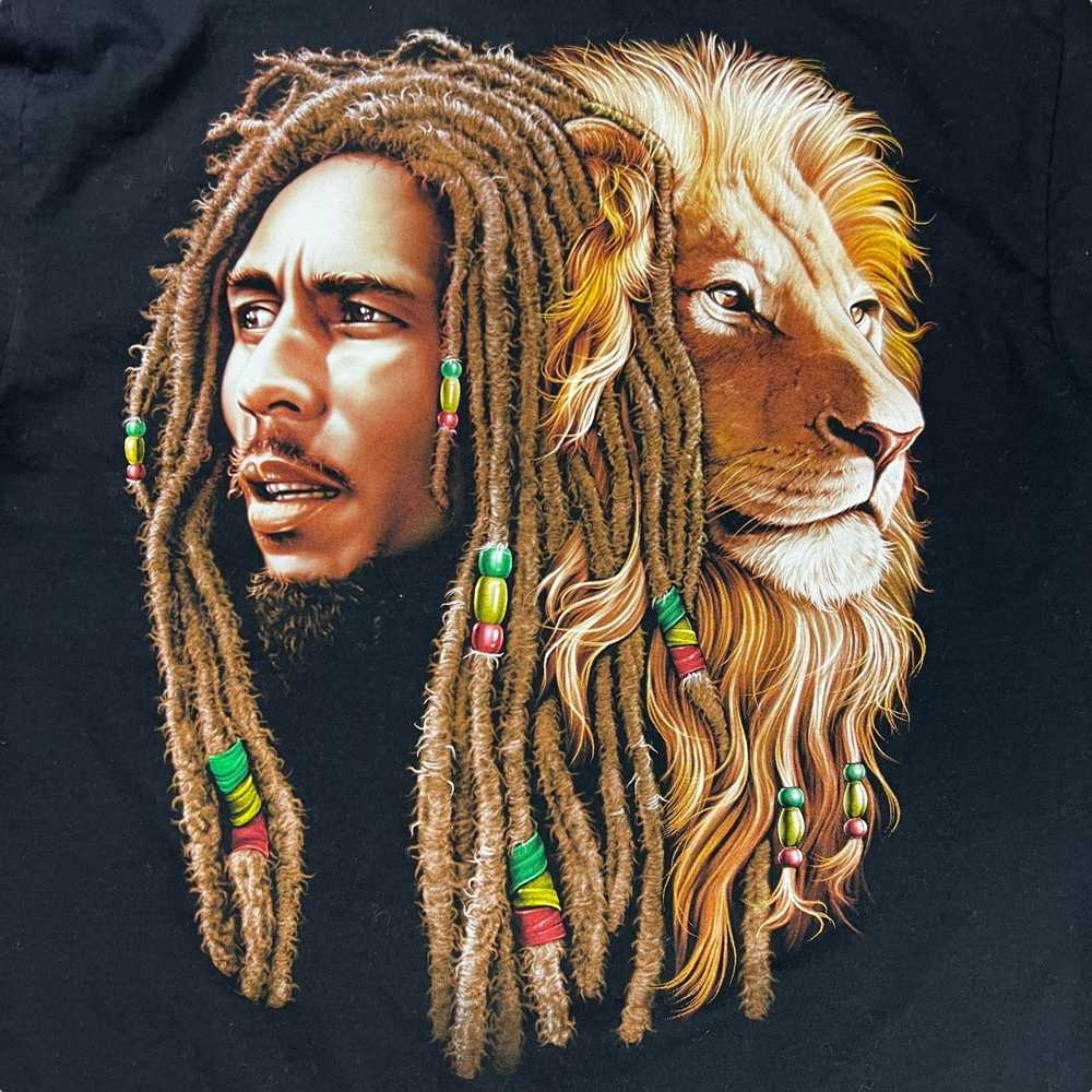 Bob Marley × Vintage Vintage Y2K Bob Marley Lion … - image 9